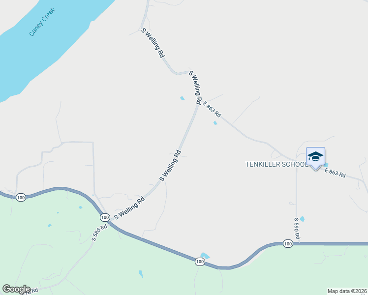 map of restaurants, bars, coffee shops, grocery stores, and more near 28006 South Welling Road in Welling