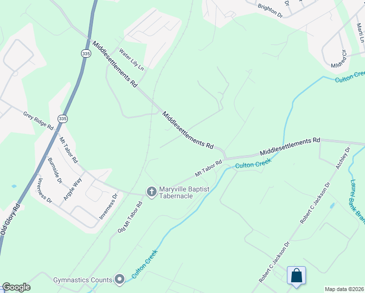 map of restaurants, bars, coffee shops, grocery stores, and more near 1533 Middlesettlements Road in Maryville