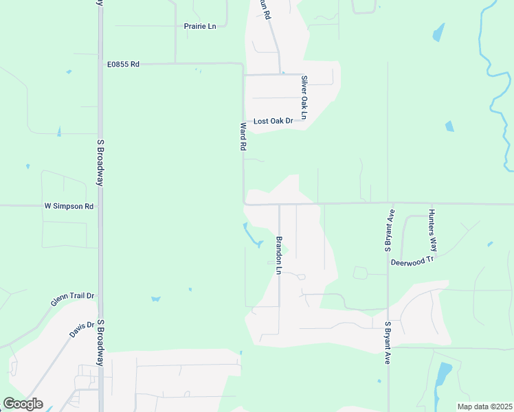 map of restaurants, bars, coffee shops, grocery stores, and more near 3485 West Simpson Road in Edmond