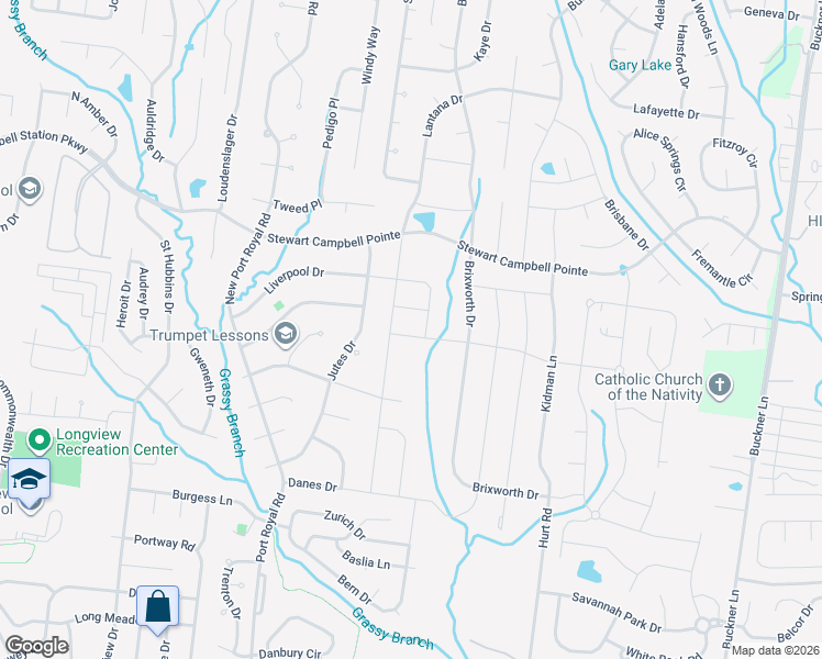 map of restaurants, bars, coffee shops, grocery stores, and more near 2036 Friendship Drive in Thompson's Station