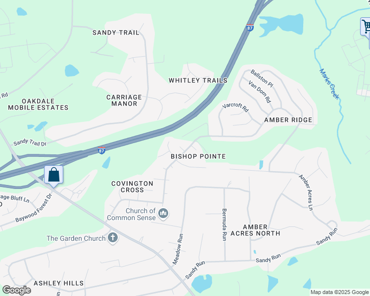 map of restaurants, bars, coffee shops, grocery stores, and more near 920 Troubadour Lane in Knightdale