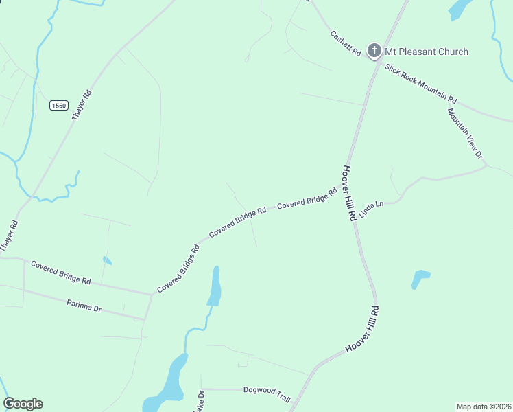 map of restaurants, bars, coffee shops, grocery stores, and more near 4992 Covered Bridge Road in Trinity