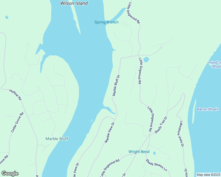 map of restaurants, bars, coffee shops, grocery stores, and more near 184 Marble Bluff Drive in Kingston