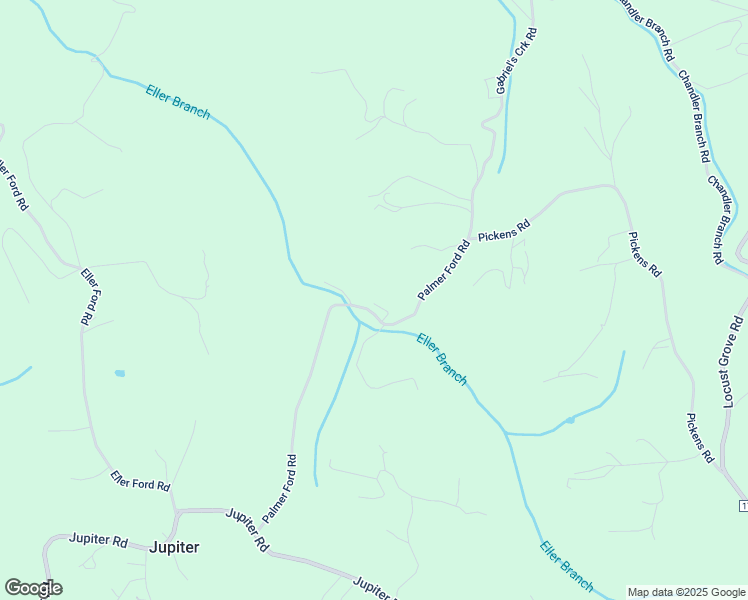 map of restaurants, bars, coffee shops, grocery stores, and more near 18 Indigo Trail in Weaverville