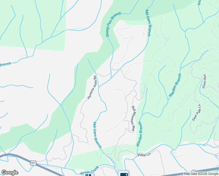 map of restaurants, bars, coffee shops, grocery stores, and more near 431 Coyote Road in Gatlinburg