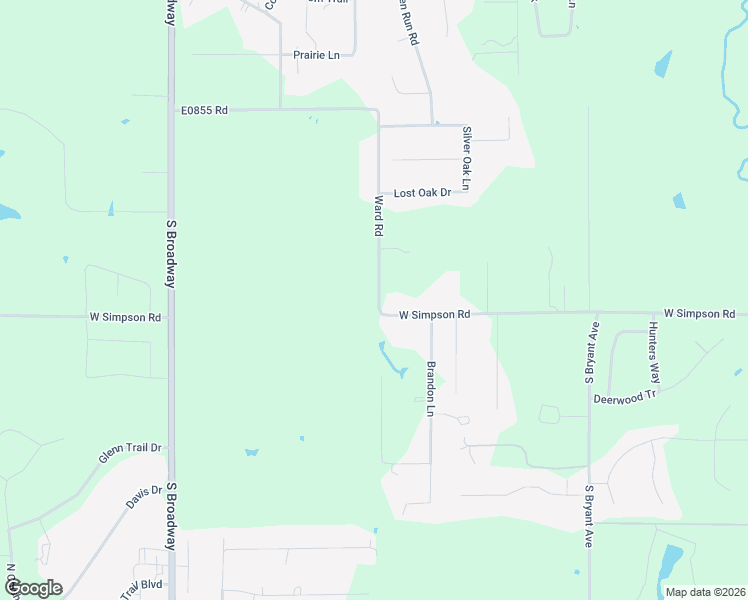 map of restaurants, bars, coffee shops, grocery stores, and more near 11265-11599 Ward Road in Edmond