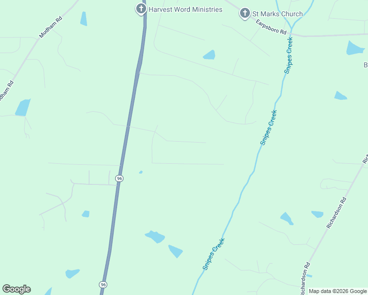 map of restaurants, bars, coffee shops, grocery stores, and more near 300 Carolina Landing Drive in Zebulon