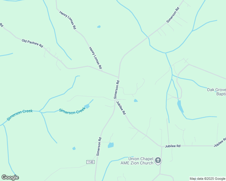 map of restaurants, bars, coffee shops, grocery stores, and more near 1548 Simerson Road in Linwood