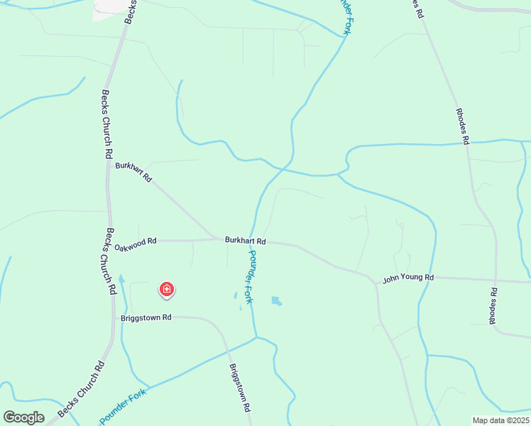 map of restaurants, bars, coffee shops, grocery stores, and more near 193 Ponders Creek Drive in Lexington