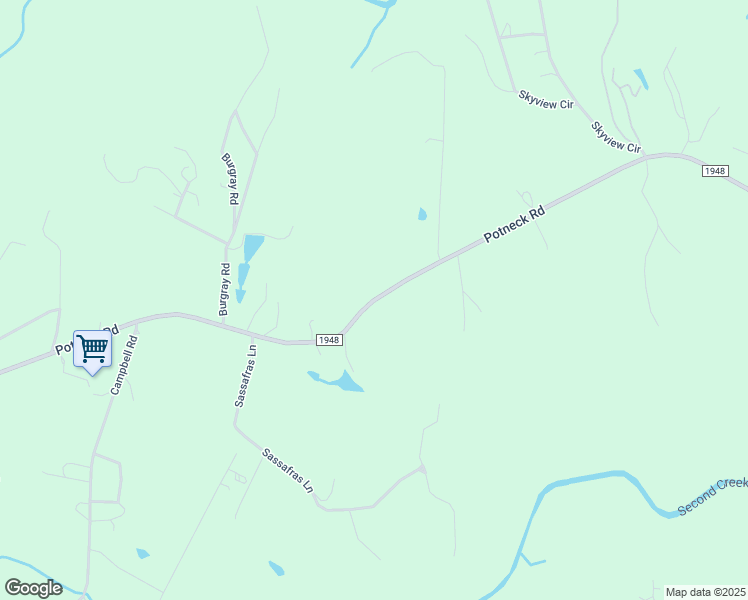 map of restaurants, bars, coffee shops, grocery stores, and more near 1897 Potneck Road in Salisbury
