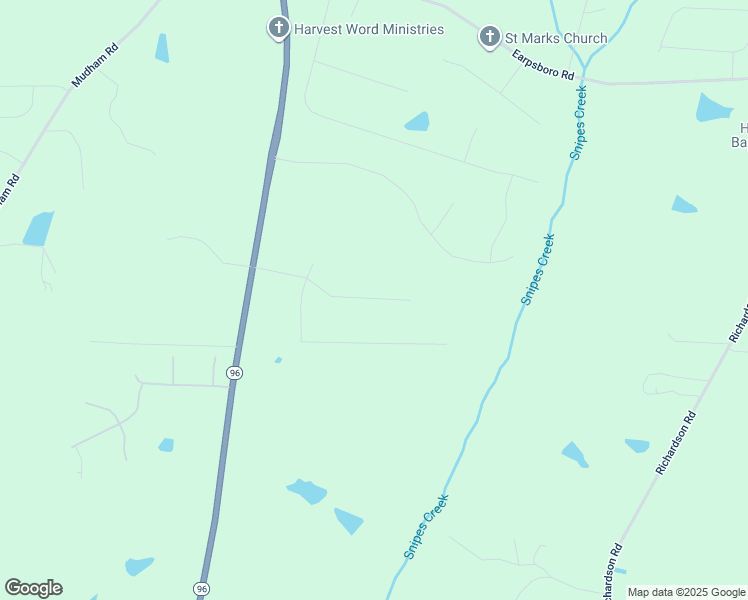 map of restaurants, bars, coffee shops, grocery stores, and more near 343 Carolina Landing Drive in Zebulon