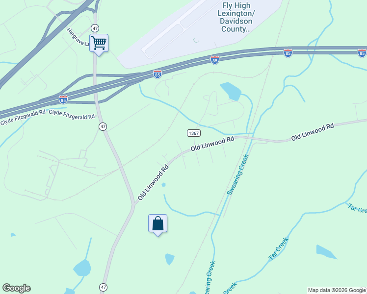 map of restaurants, bars, coffee shops, grocery stores, and more near 151 Angus Lane in Lexington