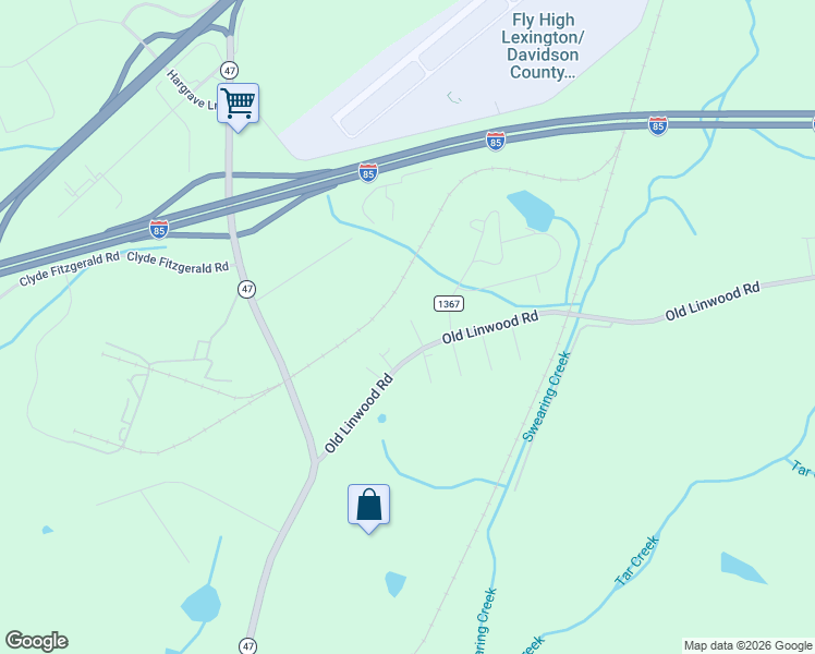 map of restaurants, bars, coffee shops, grocery stores, and more near 151 Angus Lane in Lexington