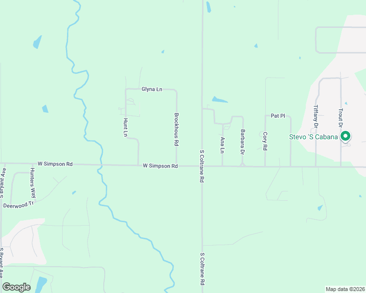 map of restaurants, bars, coffee shops, grocery stores, and more near 11200 Brockhous Road in Guthrie