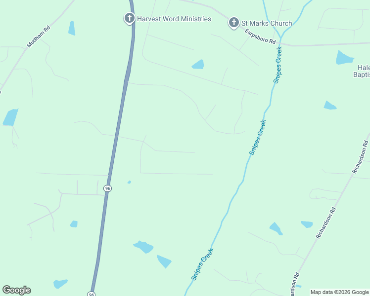 map of restaurants, bars, coffee shops, grocery stores, and more near 359 Carolina Landing Drive in Zebulon