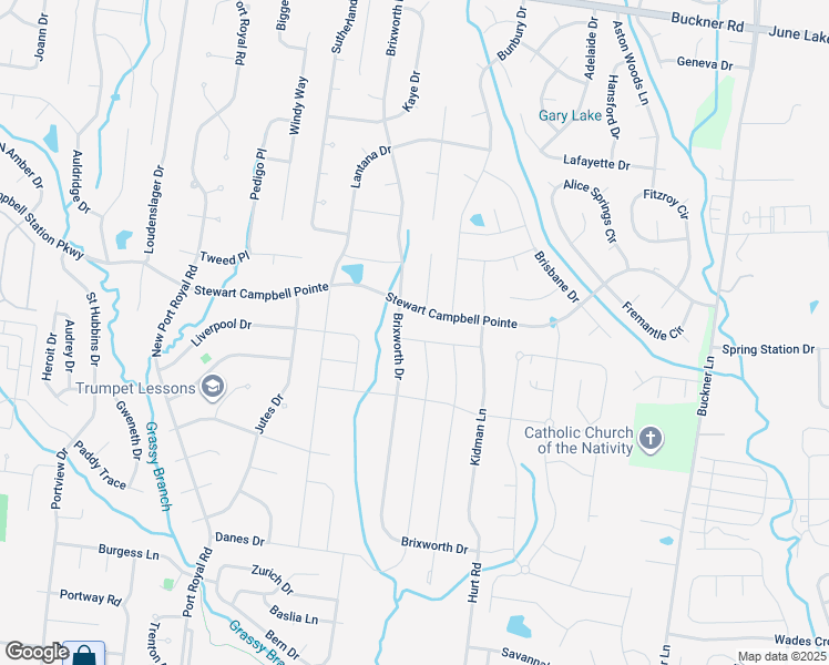map of restaurants, bars, coffee shops, grocery stores, and more near 7003 Whisperwood Avenue in Spring Hill