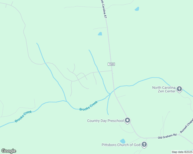 map of restaurants, bars, coffee shops, grocery stores, and more near 51 Dusty Arbor in Pittsboro