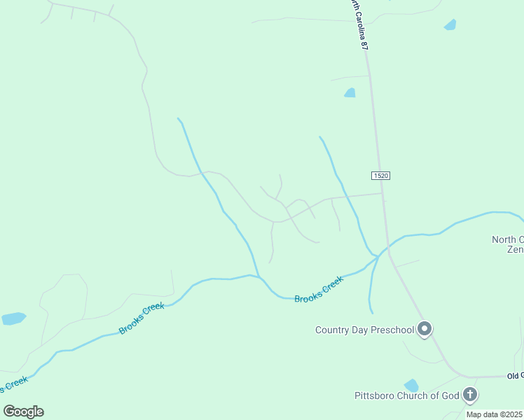 map of restaurants, bars, coffee shops, grocery stores, and more near 466 The Parks Drive in Pittsboro