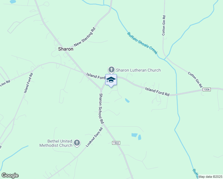 map of restaurants, bars, coffee shops, grocery stores, and more near 880 Sharon School Road in Statesville