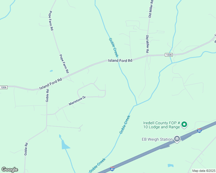 map of restaurants, bars, coffee shops, grocery stores, and more near 244 Maristone Drive in Statesville