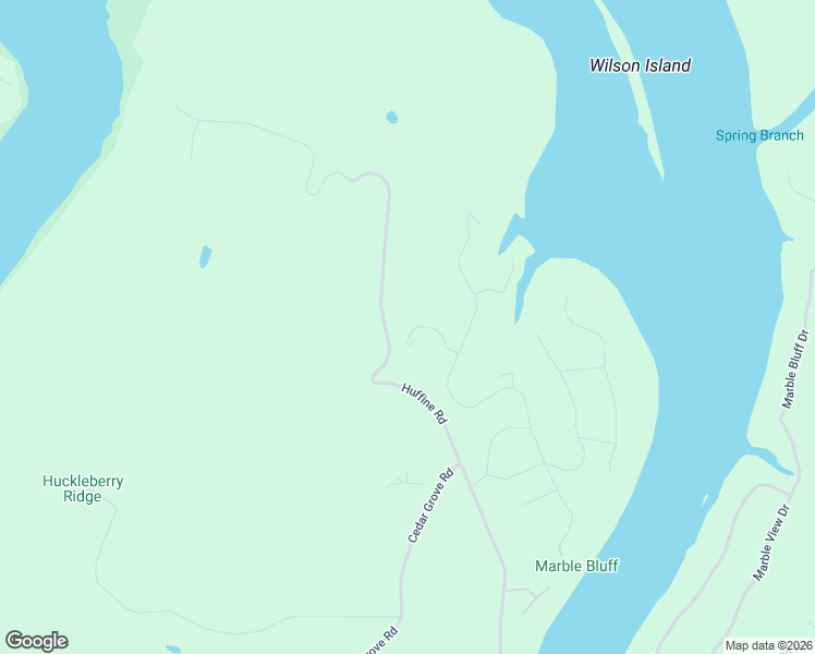 map of restaurants, bars, coffee shops, grocery stores, and more near Huffine Road in Loudon