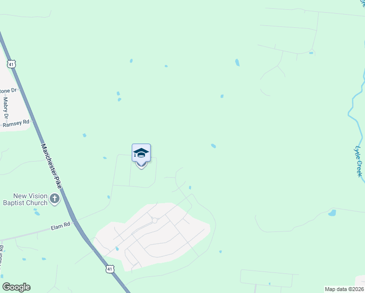 map of restaurants, bars, coffee shops, grocery stores, and more near 5555 Manchester Pike in Murfreesboro