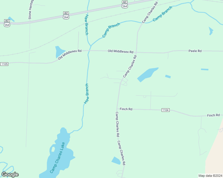 map of restaurants, bars, coffee shops, grocery stores, and more near 10882 Camp Charles Road in Bailey