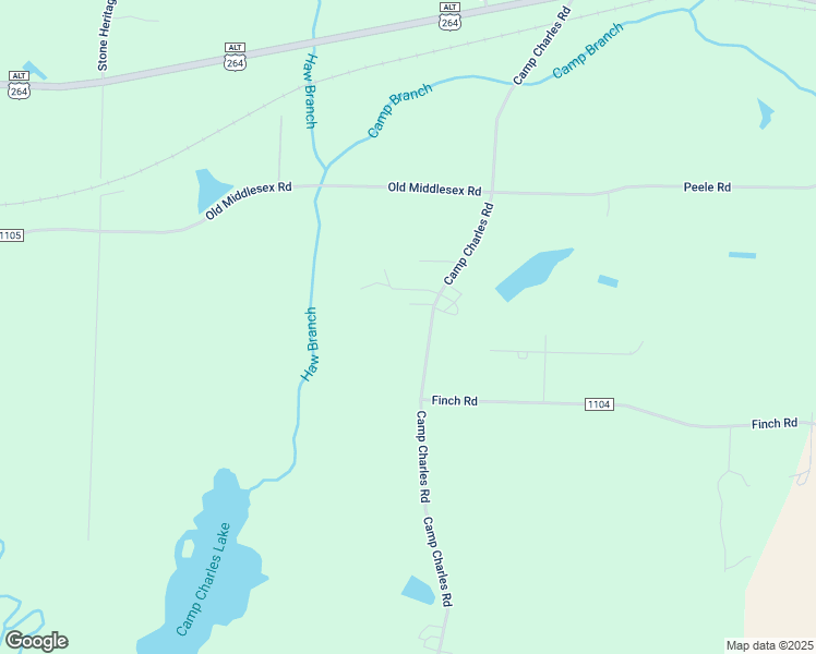 map of restaurants, bars, coffee shops, grocery stores, and more near 10882 Camp Charles Road in Bailey