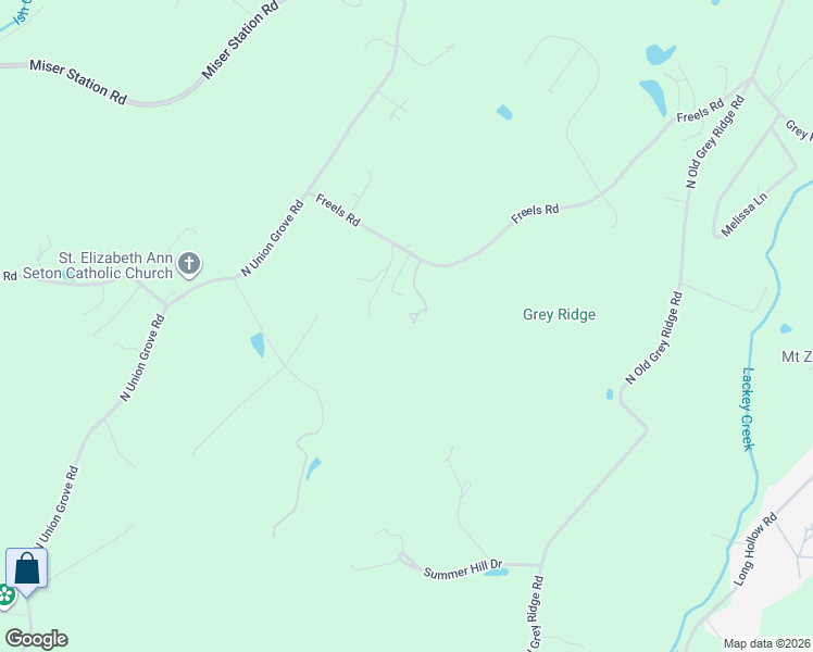 map of restaurants, bars, coffee shops, grocery stores, and more near 1015 Freda Lane in Friendsville