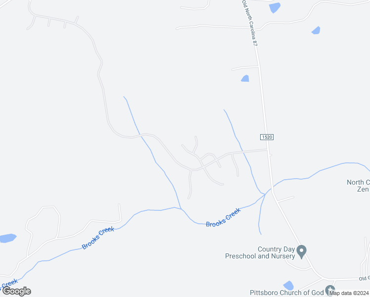 map of restaurants, bars, coffee shops, grocery stores, and more near 144 N Parkside Drive in Pittsboro