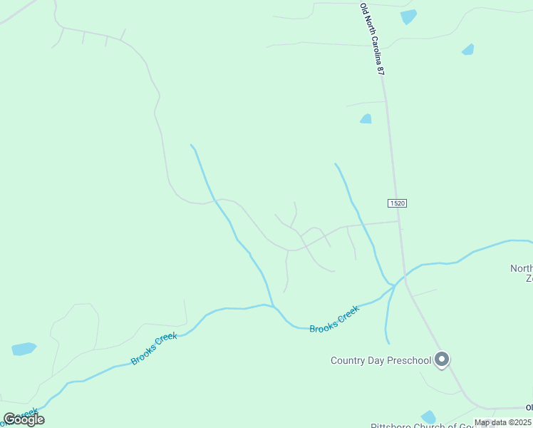 map of restaurants, bars, coffee shops, grocery stores, and more near 173 N Parkside Drive in Pittsboro