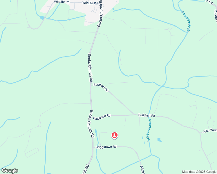 map of restaurants, bars, coffee shops, grocery stores, and more near 225 Burkhart Road in Lexington