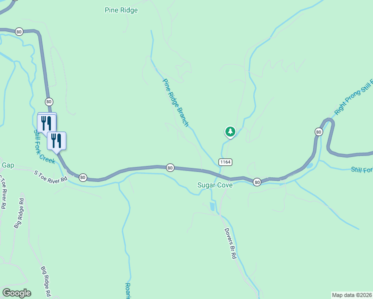 map of restaurants, bars, coffee shops, grocery stores, and more near 165 Pine Ridge Road in Burnsville