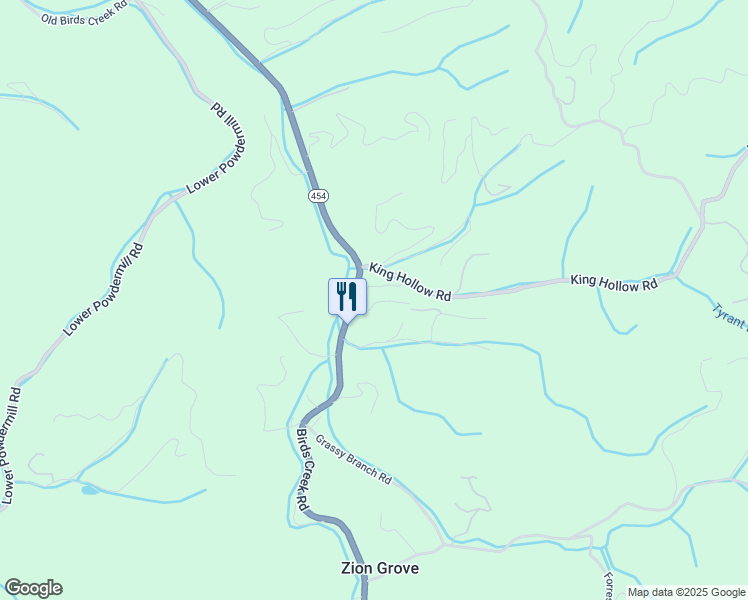 map of restaurants, bars, coffee shops, grocery stores, and more near 3245 Parish Way in Sevierville