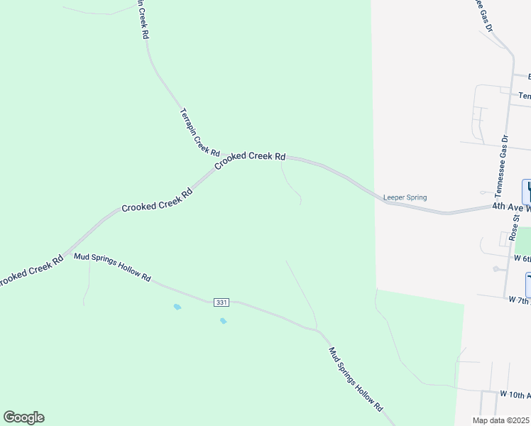 map of restaurants, bars, coffee shops, grocery stores, and more near 995 Crooked Creek Road in Lobelville