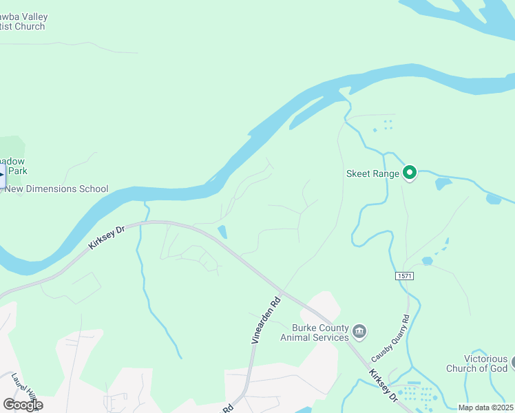 map of restaurants, bars, coffee shops, grocery stores, and more near 109 Willow Ridge Drive in Morganton