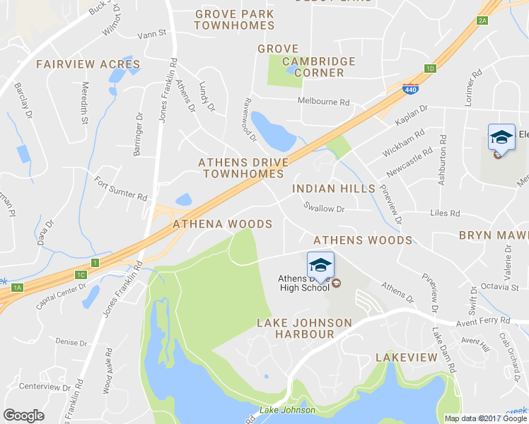 map of restaurants, bars, coffee shops, grocery stores, and more near 5509 Kaplan Drive in Raleigh