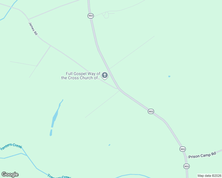 map of restaurants, bars, coffee shops, grocery stores, and more near 1053 James Road in Robersonville