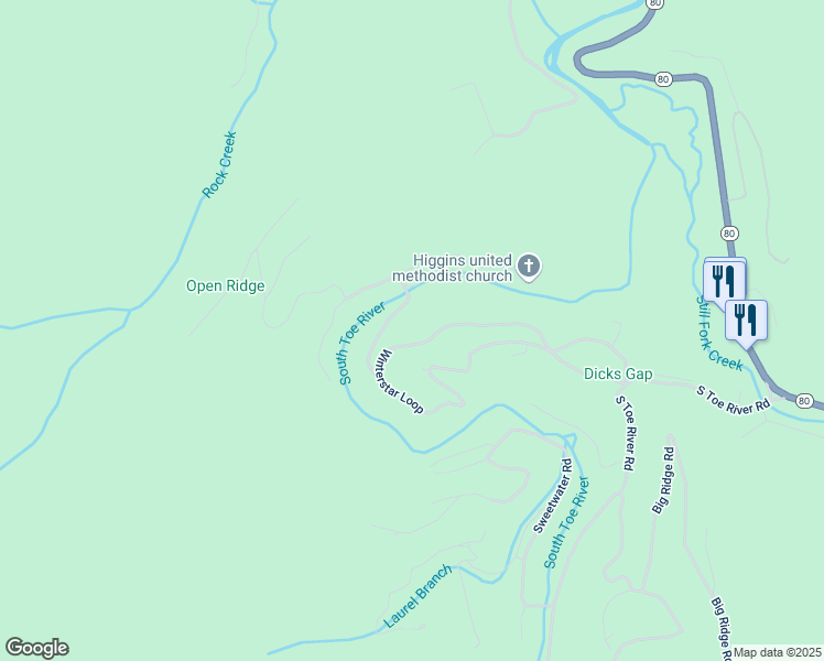 map of restaurants, bars, coffee shops, grocery stores, and more near 75 Mountain Cove in Burnsville