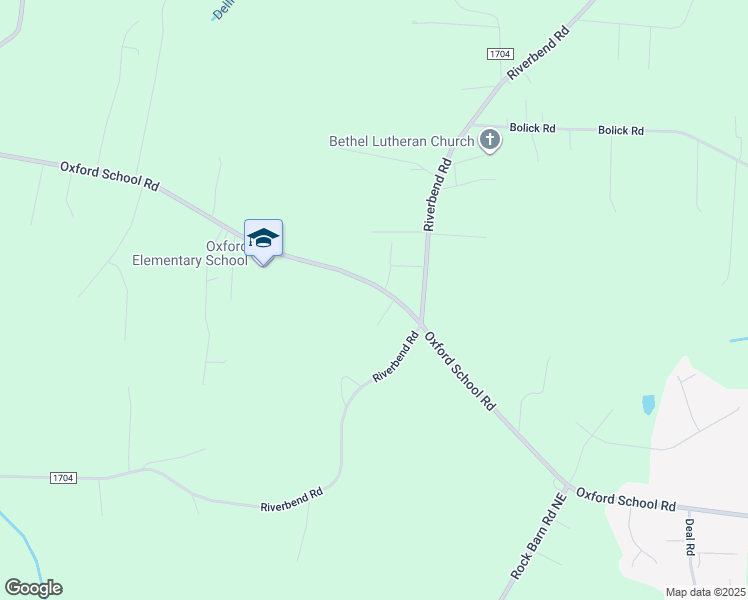 map of restaurants, bars, coffee shops, grocery stores, and more near 5787 Oxford School Road in Claremont