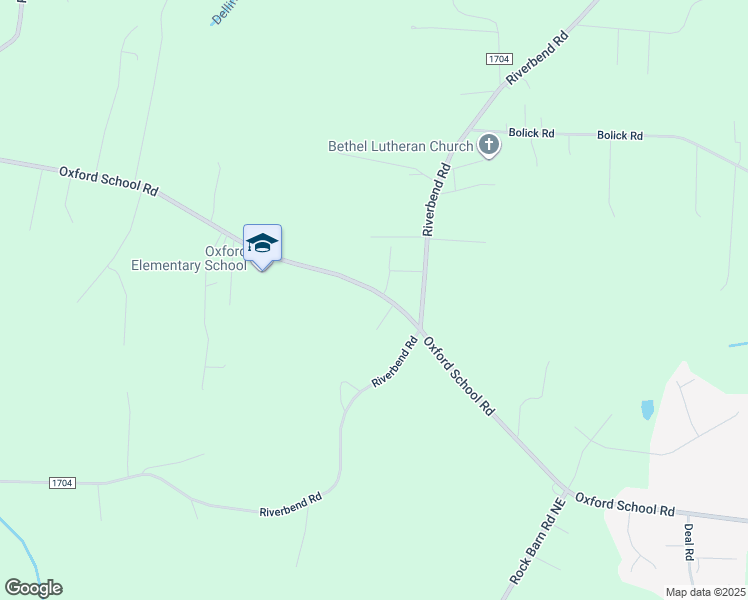 map of restaurants, bars, coffee shops, grocery stores, and more near 5787 Oxford School Road in Claremont