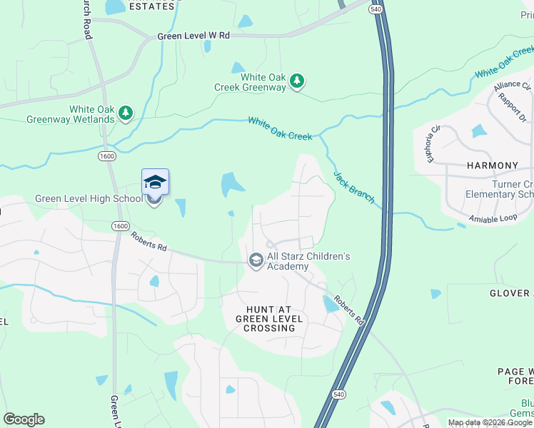 map of restaurants, bars, coffee shops, grocery stores, and more near 840 Katahdin Way in Cary