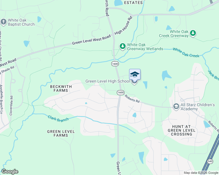 map of restaurants, bars, coffee shops, grocery stores, and more near 2420 Silver Dew Court in Apex
