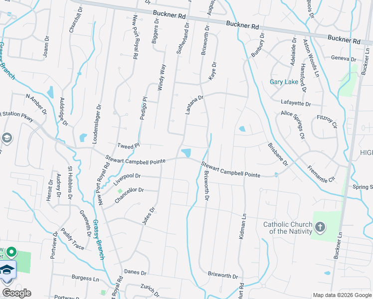 map of restaurants, bars, coffee shops, grocery stores, and more near 2932 Stewart Campbell Pointe in Spring Hill