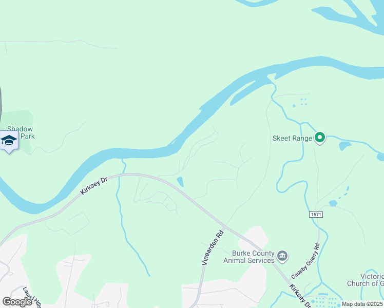 map of restaurants, bars, coffee shops, grocery stores, and more near 109 Willow Ridge Drive in Morganton