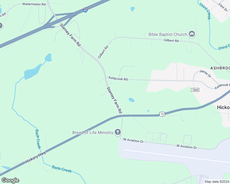 map of restaurants, bars, coffee shops, grocery stores, and more near 138 Stamey Farm Road in Statesville