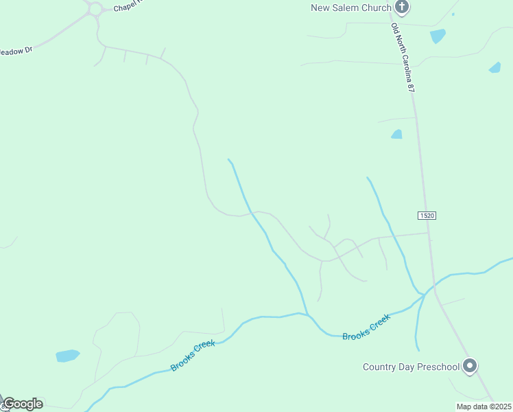 map of restaurants, bars, coffee shops, grocery stores, and more near 720 The Parks Drive in Pittsboro
