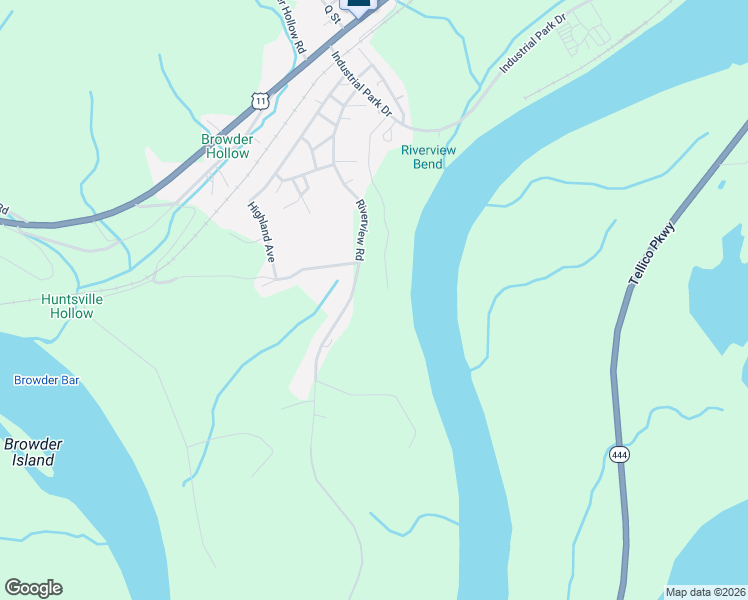 map of restaurants, bars, coffee shops, grocery stores, and more near 2214 Riverview Road in Lenoir City