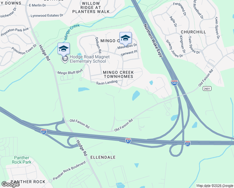 map of restaurants, bars, coffee shops, grocery stores, and more near 254 Money Tree Lane in Knightdale