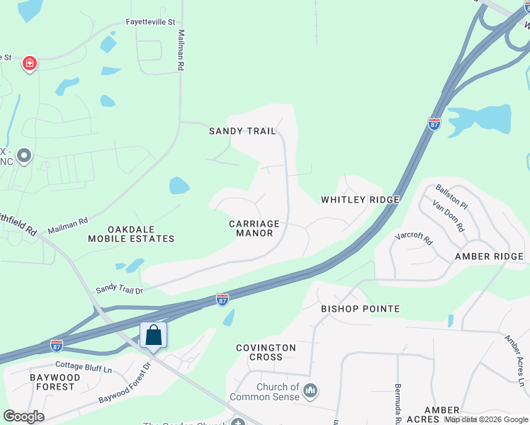 map of restaurants, bars, coffee shops, grocery stores, and more near 5204 Tuffer Place in Knightdale
